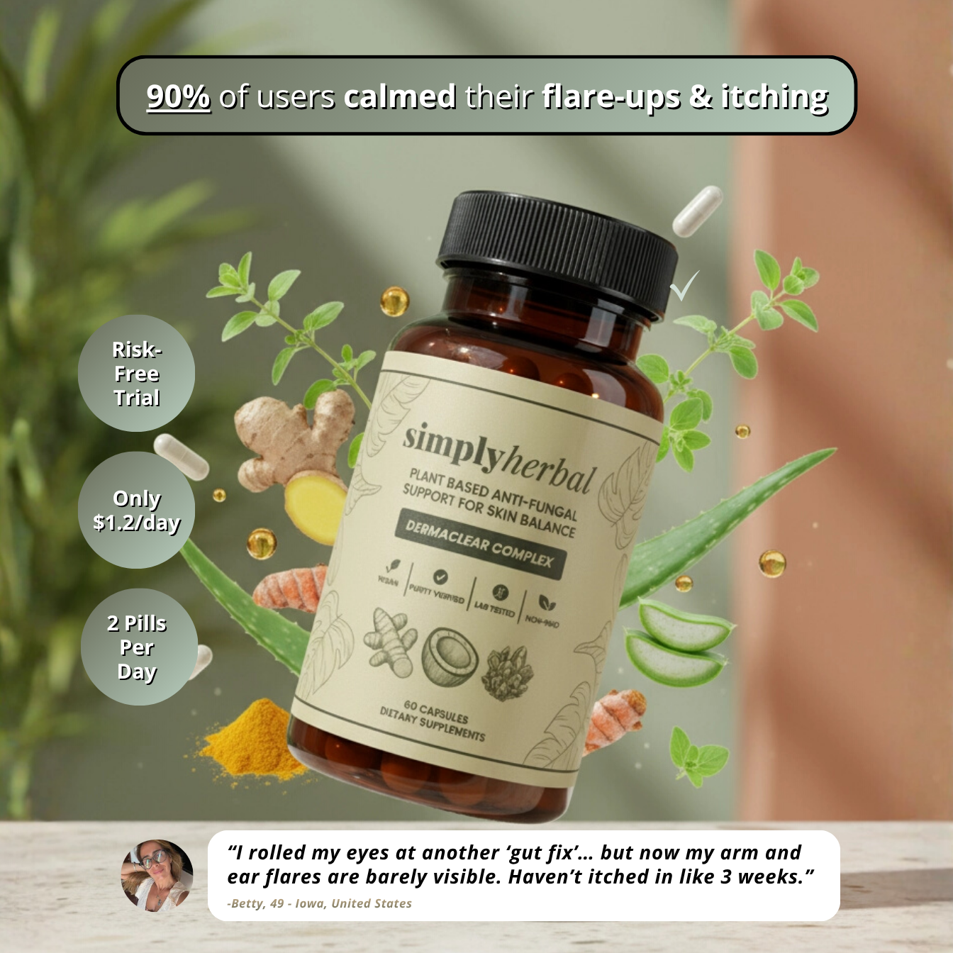 Simply Herbal™ Dermaclear Complex